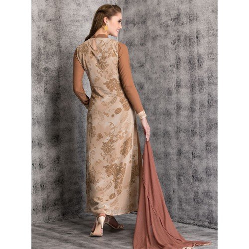 Long jacket hotsell party wear dress